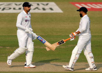 ଭାରତ-ନ୍ୟୁଜିଲାଣ୍ଡ ପ୍ରଥମ ଟେଷ୍ଟ ; ପ୍ରଥମ ଦିନରେ ଭାରତ ୨୫୮/୪