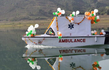 ସ୍ୱାଭିମାନ ଅଞ୍ଚଳରେ ଶୁଭାରମ୍ଭ ହେଲା ମୋଟର ବୋଟ୍ ଆମ୍ବୁଲାନ୍ସ