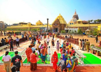 ଗାଉଡଲାଇନ୍ ମଧ୍ୟରେ ଖୋଲିଲା ଶ୍ରୀମନ୍ଦିର; ଜଗା ଦର୍ଶନ କଲେ ଶ୍ରଦ୍ଧାଳୁ.