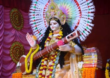 କୋଭିଡ୍ କଟକଣା ମଧ୍ୟରେ ପାଳନ ହେଲା ମା’ ବାଗଦେବୀଙ୍କ ପୂଜା