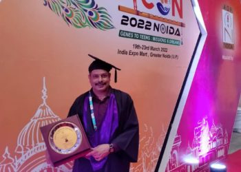 ଇଣ୍ଡିଆନ ଏକାଡେମୀ ଅଫ୍ ପେଡିଆଟ୍ରିକ୍ସ ସମ୍ମାନରେ ସମ୍ମାନିତ ହେଲେ ସମ୍ ହସ୍ପିଟାଲ୍‌ର ଶିଶୁରୋଗ ବିଶେଷଜ୍ଞ