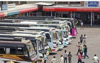 ଡ୍ରାଇଭର ସଂଘର ଷ୍ଟିଅରିଂ ଛାଡ , ଯାତ୍ରୀ ପ୍ରଭାବିତ ହେବା ସହ ମିଳୁନି ପେଟ୍ରୋଲ