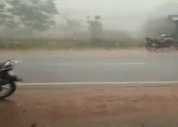 କୋରାପୁଟରେ କୁଆ ପଥର ବର୍ଷା