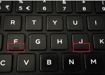 ଏହି କାରଣରୁ କମ୍ପ୍ୟୁଟର କିବୋର୍ଡର ‘ଏଫ’ ଆଉ ‘ଜେ’ ଲେଟର ଉପରେ ଗାର ଚିହ୍ନ ରହିଥାଏ….