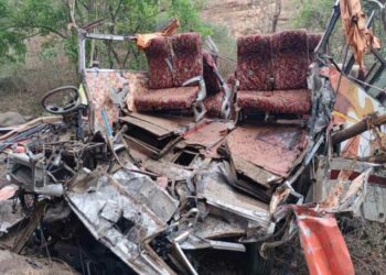 ଖାଇକୁ ବସ ଖସି ଦୁର୍ଘଟଣା ,୭ ମୃତ ଓ ୨୫ ଆହତ