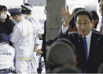 ଜାପାନ ପ୍ରଧାନମନ୍ତ୍ରୀଙ୍କ ଭାଷଣ ଦେବା ସମୟରେ ବିସ୍ଫୋରଣ