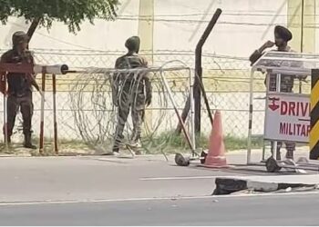 ମିଲିଟାରୀ ଷ୍ଟେସନ ରେ ଗୁଳିମାଡ , ୪ ସହିଦ୍