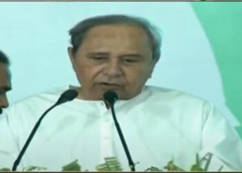 ଝାରସୁଗୁଡା ପ୍ରଚାର ମୈଦାନରେ ନବୀନ ପଟ୍ଟନାୟକ