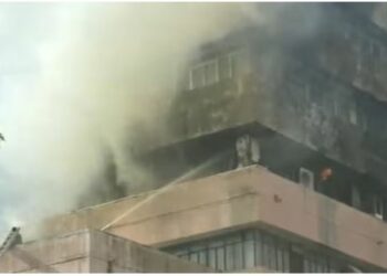 ଭୋପାଳ ସ୍ଥିତ ସତପୁରା ଭବନରେ ଭୟାବହ ଅଗ୍ନିକାଣ୍ଡ