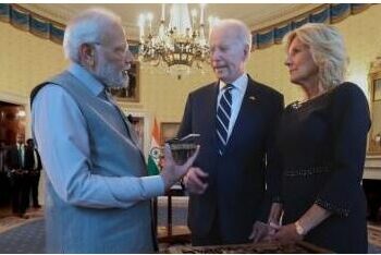 ବାଇଡେନଙ୍କୁ ମୋଦିଙ୍କ ଉପହାର