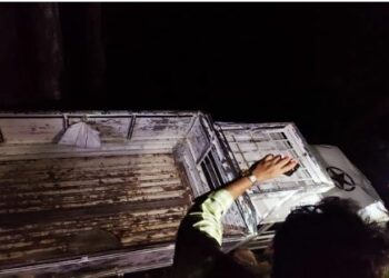 ପିକ ଅପ ଭ୍ୟାନ ଓଲଟି ୨ ମୃତ, ୧୦ ଆହତ