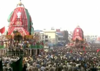 ଛିଡିଲା ତାଳଧ୍ୱଜ ରଥର ଦଉଡି , ଭୋଇ ସେବାୟତ ଆହତ