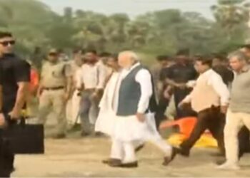 କରମଣ୍ଡଳ ଏକ୍ସପ୍ରେସ ଦୁର୍ଘଟଣା : ବାହାନଗାରେ ପ୍ରଧାନମନ୍ତ୍ରୀ ମୋଦୀ