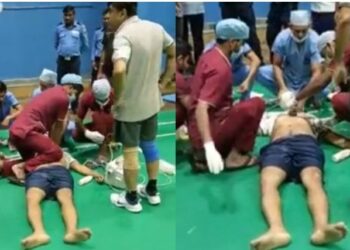 ବ୍ୟାଡମିଣ୍ଟନ ଖେଳୁଥିବା ବେଳେ ହୃଦଘାତରେ ଚାଲିଗଲା ଖେଳାଳିଙ୍କ ଜୀବନ