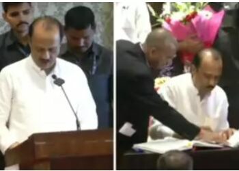 ମହାରାଷ୍ଟ୍ର ଉପମୁଖ୍ୟମନ୍ତ୍ରୀ ଭାବେ ଶପଥ ନେଲେ ଅଜିତ ପାୱାର