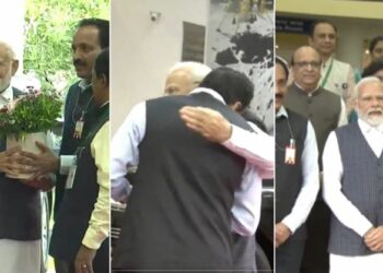 ଇସ୍ରୋ ହିରୋଙ୍କୁ ଭେଟିଲେ ମୋଦି