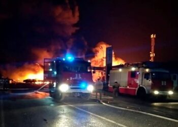 ରୁଷର ଗ୍ୟାସ ଷ୍ଟେସନରେ ଭୀଷଣ ଅଗ୍ନିକାଣ୍ଡ, ୨୫ ଜଣ ଜୀବନ୍ତ ଦଗ୍ଧ