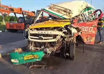 ଆନ୍ଧ୍ରର ଚିତ୍ତୋରରେ ମର୍ମନ୍ତୁଦ ସଡ଼କ ଦୁର୍ଘଟଣା: ୪ ଓଡ଼ିଆ ମୃତ