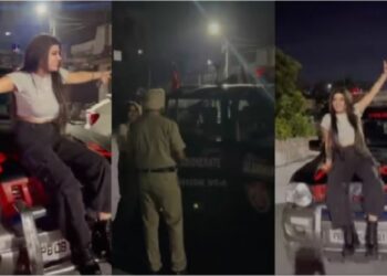 ପୋଲିସ ଗାଡିରେ ବସି ରିଲ୍ସ କରିବା ପଡିଲା ମହଙ୍ଗା, ନିଲମ୍ବିତ ହେଲେ ପୋଲିସ ଅଧିକାରୀ