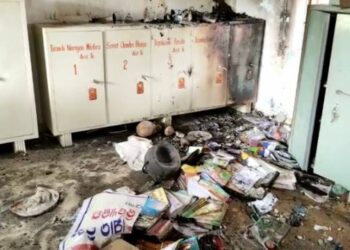 ମଧ୍ୟାହ୍ନ ଭୋଜନ ରୋଷେଇ ବେଳେ ଗ୍ୟାସ ସିଲିଣ୍ଡରରୁ ଲାଗିଲା ନିଆଁ