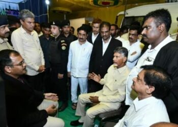 ଆନ୍ଧ୍ରପ୍ରଦେଶ ପୂର୍ବତନ ମୁଖ୍ୟମନ୍ତ୍ରୀ ଚନ୍ଦ୍ରବାବୁ ନାଇଡୁ ଗିରଫ