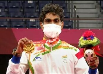 ପ୍ରମୋଦ ଭଗତଙ୍କୁ ସ୍ୱର୍ଣ୍ଣ