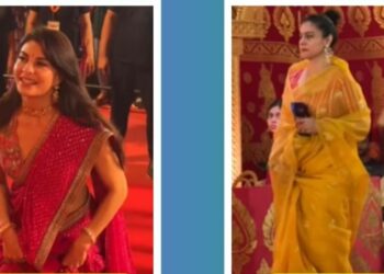 ଫେଷ୍ଟିଭ ଲୁକରେ ଜ୍ୟାକଲିନ୍ ଓ କାଜଲ