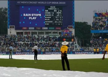 ବିଶ୍ୱକପ ; ଆଜି ଦ୍ୱିତୀୟ ସେମିଫାଇନାଲ , ବର୍ଷା ପାଇଁ ଖେଳ ବନ୍ଦ