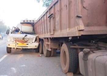 ଦୁର୍ଘଟଣା; ଜଣେ ମୃତ , ୫ ଗୁରୁତର