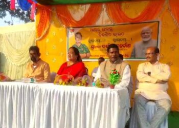 ଜଗତସିଂହପୁରରେ କେନ୍ଦ୍ରମନ୍ତ୍ରୀ ଦର୍ଶାନା ଜରଦୋଶ