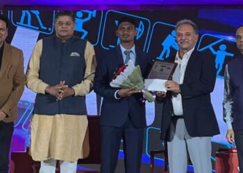 ଦେବାଶିଷ ସାହୁଙ୍କୁ ଏକଲବ୍ୟ କ୍ରୀଡା ପୁରସ୍କାର ପ୍ରଦାନ