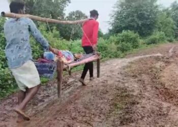 ରାସ୍ତା ନାହିଁ : ଅଧାବାଟରେ ପ୍ରସବ