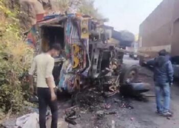 ଓଲଟିଲା ପିଆଜ ବୋଝେଇ ଟ୍ରକ, ଡ୍ରାଇଭର ମୃତ