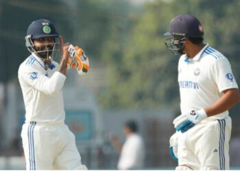 ରୋହିତ ଓ ଜାଡେଜାଙ୍କ ଶତକ