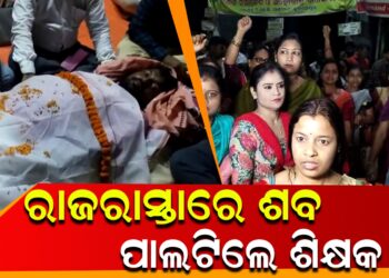 ରାଜରାସ୍ତାରେ ଶବ ପାଲଟିଲେ ଅଧ୍ୟାପକ