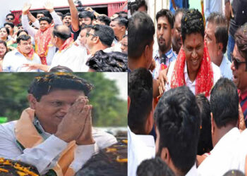 ନାମାଙ୍କନ ଭରିଲେ ପ୍ରଣବ ପ୍ରକାଶ ଦାସ