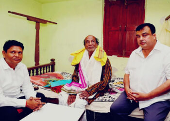 ପଦ୍ମଶ୍ରୀ ବିନୋଦ ପଶାୟତଙ୍କୁ ସାକ୍ଷାତ କଲେ ପ୍ରଣବ ଓ ରୋହିତ