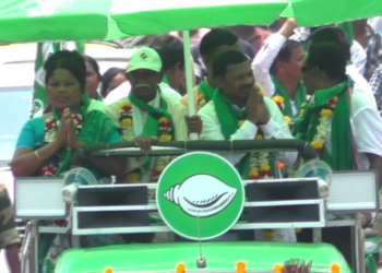 ନାମାଙ୍କନ ଭରିଲେ ବାଲିଗୁଡା ବିଜେଡି ବିଧାୟକ ପ୍ରାର୍ଥୀ ଚକ୍ରମଣୀ କହଁର