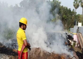 ସୋରରେ ଭୟାବହ ଅଗ୍ନିକାଣ୍ଡ, ଜଳିଗଲା ୭ ବଖରା