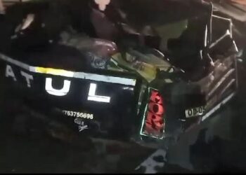 Accident : ଅଟୋକୁ ପଛରୁ ଧକ୍କା ଦେଲା ଟ୍ରକ, ଦୁର୍ଘଟଣାରେ ୩ ଜଣ ଗୁରୁତର