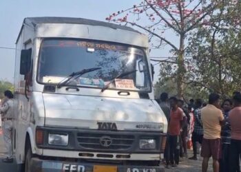 ନାବାଳକ ଉପରେ ମାଡିଗଲା ଟ୍ରକ