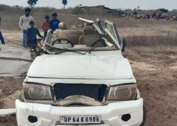 ବୋଲେରୋ ଟ୍ରକ ଧକ୍କା, ୪ ଜଣଙ୍କର ଚାଲିଗଲା ଜୀବନ