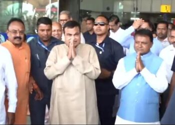 ଭୁବନେଶ୍ୱରରେ ନୀତିନ ଗଡକରୀ