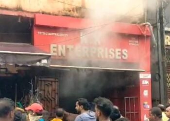 ଇଲେକ୍ଟ୍ରିକାଲ ସରଞ୍ଜାମ ଦୋକାନରେ ଲାଗିଲା ନିଆଁ