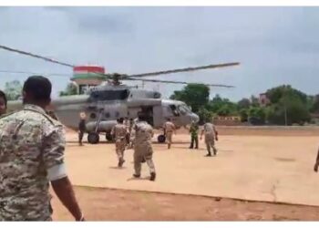 ହେଲିକପ୍ଟରରେ ଆସିଲା ୨୭ ମାଓବାଦୀଙ୍କ ମୃତଦେହ