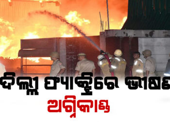 ଦିଲ୍ଲୀ ଫ୍ୟାକ୍ଟ୍ରିରେ ବିସ୍ଫୋରଣ ଘଟି ଭୀଷଣ ଅଗ୍ନିକାଣ୍ଡ, ଭୁଶୁଡି ପଡିଛି କୋଠା