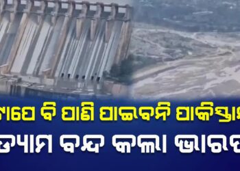 ପାଣି ପାଇଁ ଡହଳ ବିକଳ ହେବ ପାକ , ଡ୍ୟାମ ବନ୍ଦ କଲା ଭାରତ
