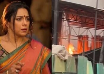 “ଅନୁପମା” ସିରିୟଲ ସୁଟିଂ ସେଟରେ ଭୟଙ୍କର ନିଆଁ