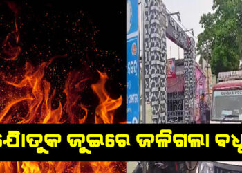 ଯୌତୁକ ପାଇଁ ଜାଳିଦେଲେ !