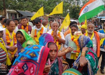 ରାମଗିରିରେ ରେଜାଙ୍ଗଲା ସହିଦ ମାଟି କଳସକୁ ସ୍ୱାଗତ ସମ୍ବର୍ଦ୍ଧନା